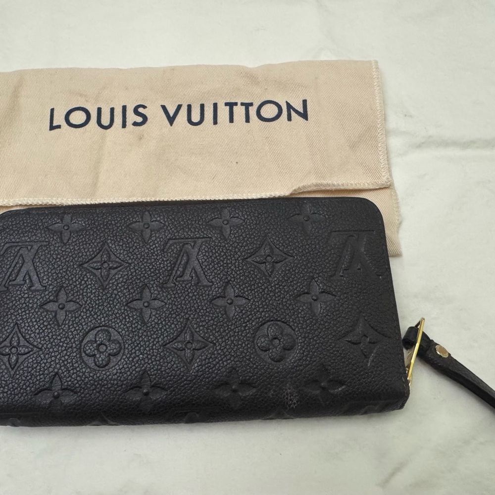 Louis Vuitton Monogram Empriente Zippy Wallet